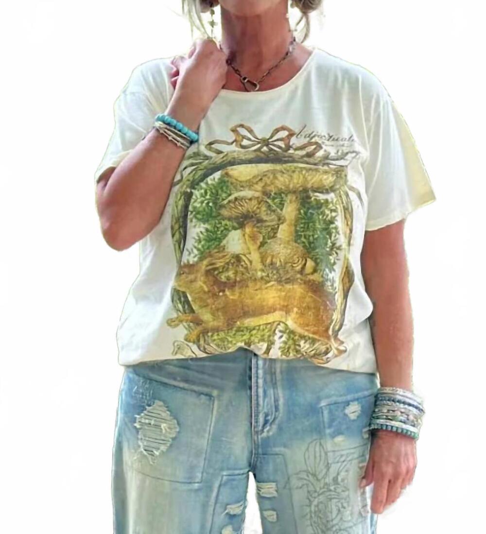 NEW JADED GYPSY women's moon dance top in white